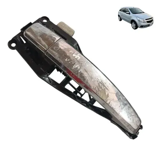Macaneta Externa Gm Agile Vectra Montana Direita 2006 2021 Prata Dianteira