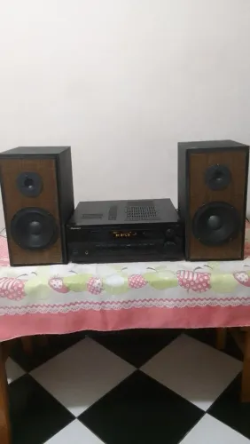 Receiver Pioneer com caixas acústicas - Aceito troca(LEIA)