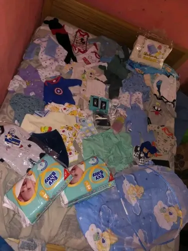 Lote de bebê rn menino 