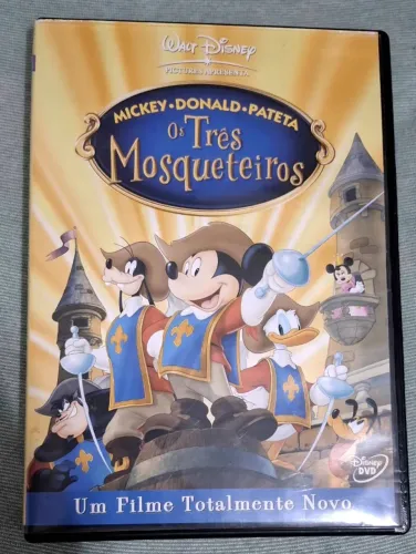 Os Três Mosqueteiros - Mickey, Donald e Pateta | DVD Original Disney