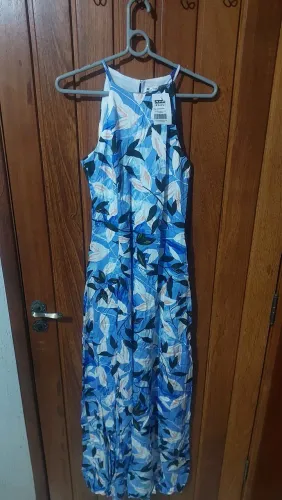 Vestido Longo Any Day Estampado Tam P