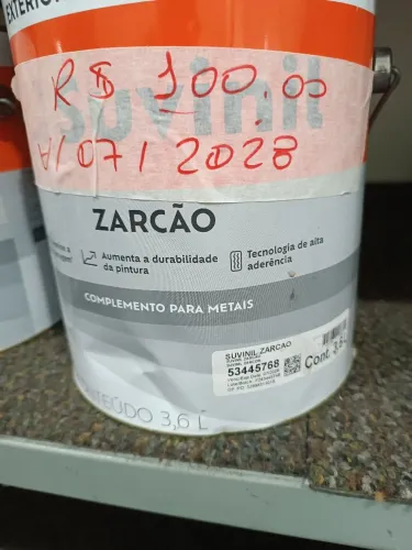 Tinta Suvinil Zarcão 3,6 litros