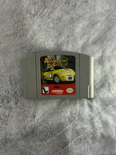 Cartucho original raro as aventuras de fusca | Nintendo 64 !