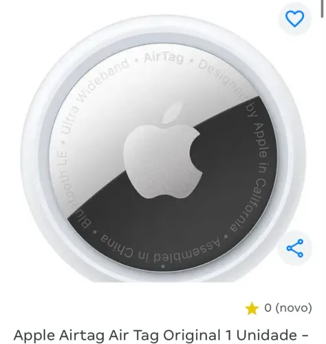 Apple Airtag Air Tag Original 1 Unidade