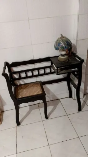 Cadeira de telefone vintage