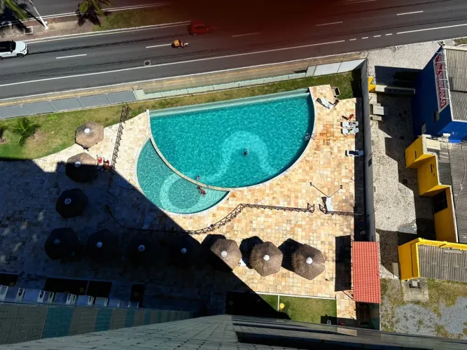 Apartamento mobiliado para alugar | beira mar