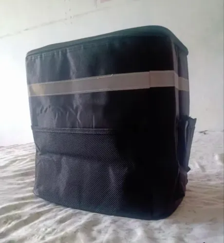 mochila entregador, fábio e prática