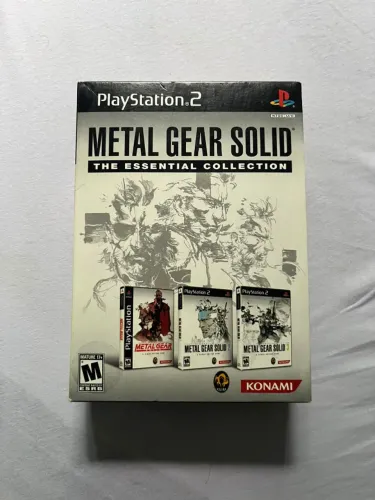 Metal Gear Solid ESSENTIAL COLLECTION PS2 USADO