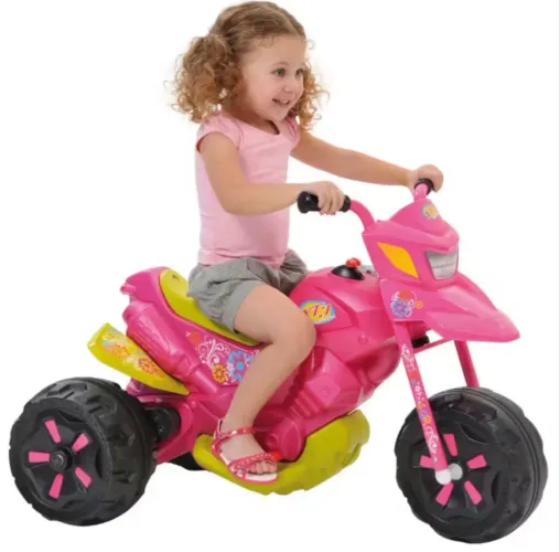 Motoca elétrica infantil menina