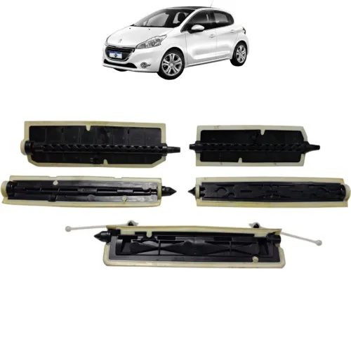 Kit Palhetas Ar Condicionado Do Peugeot 208 1.5 2015 Uzad0