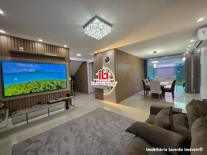 Casa Reserva das Flores 3 suítes Energia solar e Quintal Amplo Ponta Negra!