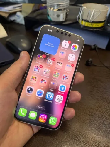 iPhone 13 - Branco - Perfeito - Bateria 84% - 128Gb - Completamente Original