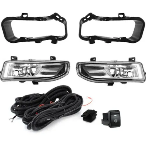 FAROL DE MILHA KICKS 2016 A 2020 BOTAO MODELO ORIGINAL SL-201410