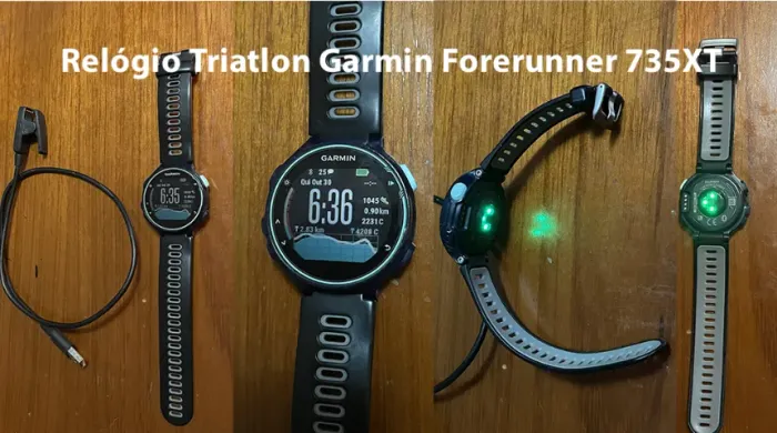 Relógio Triatlo Garmin Forerunner 735XT GPS