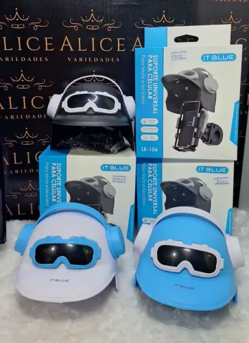 Suporte de celular para moto C/ chapéu