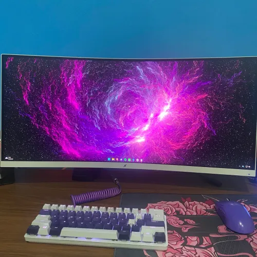 Monitor Gamer SuperFrame Elegance 30 Pol, Curvo 200HZ