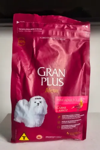 Raçao Gran plus mini adulto