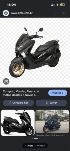 Moto extremamente usada