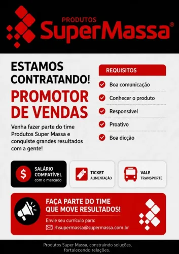PROMOTOR DE VENDAS