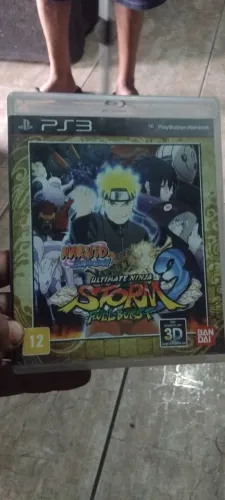2 jogos de ps3 Mortal e Naruto