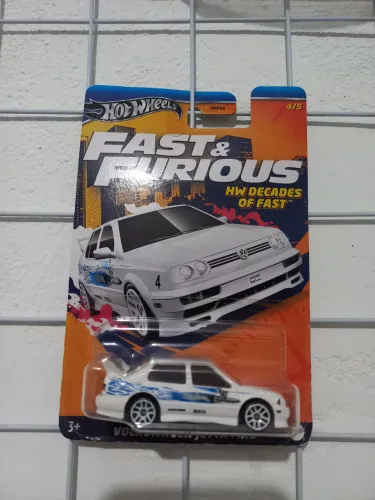 Hot wheels velozes e furiosos Jetta MK3 silver series 