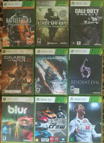 Jogos de Xbox 360 (Originais)