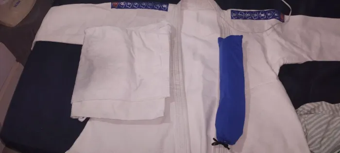 KIMONO BUDOKAN TRANÇADO BRANCO (VALOR A NEGOCIAR)