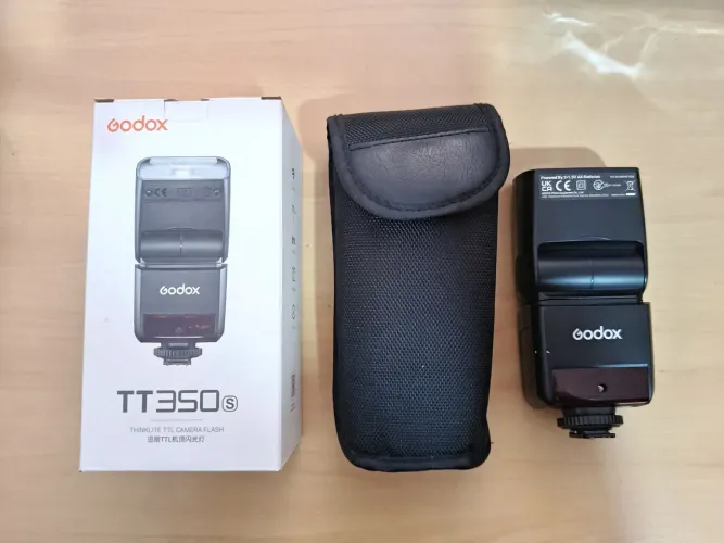 Flash godox tt350s - Sony - novinho!