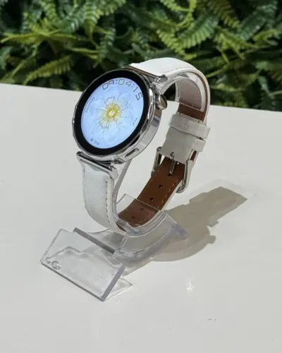 Smartwatch Microwear GT5 Mini + Pulseira de Couro