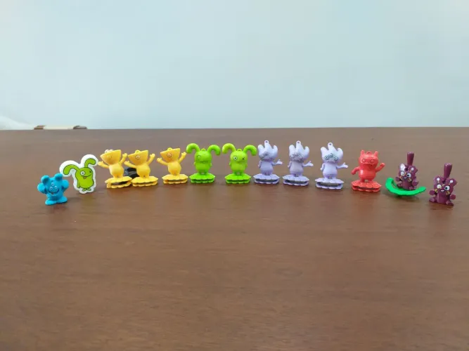 Coleção Kinder Ovo Joy UglyDolls