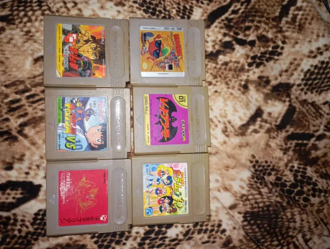 Lote cartuchos originais game boy