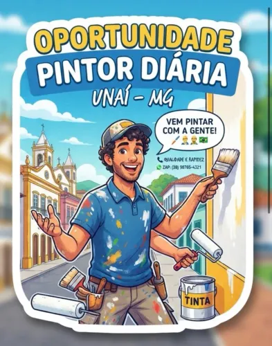 Vaga pintor , DIÁRIA