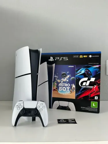 Playstation 5 Slim Modelo Novo Com Caixa (Aceito Cartão)