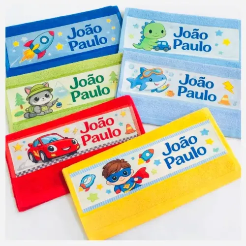 Toalhinha personalizada 10,00