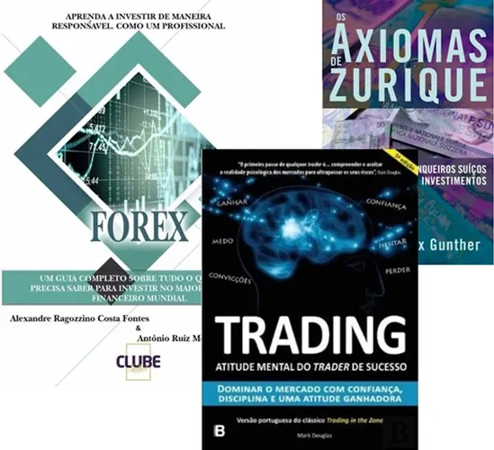 Livros para Trader - Mercado Financeiro (3 livros Best Seller)