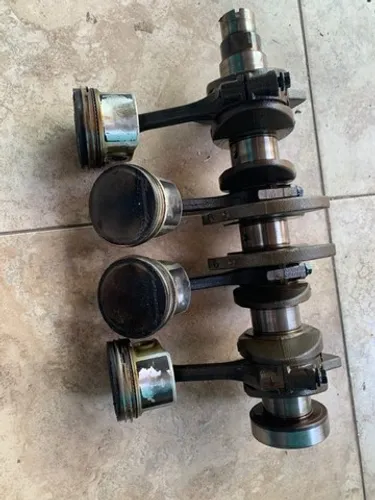 kit pistao/virabrequim renault sandero/logan 1,0 original