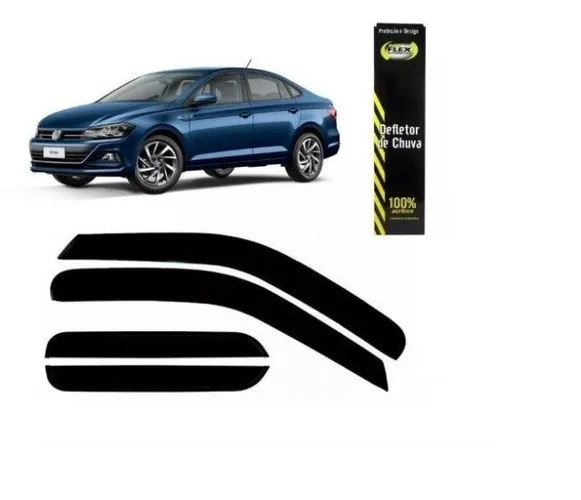 Calha Defletor De Chuva vw virtus 4 Portas