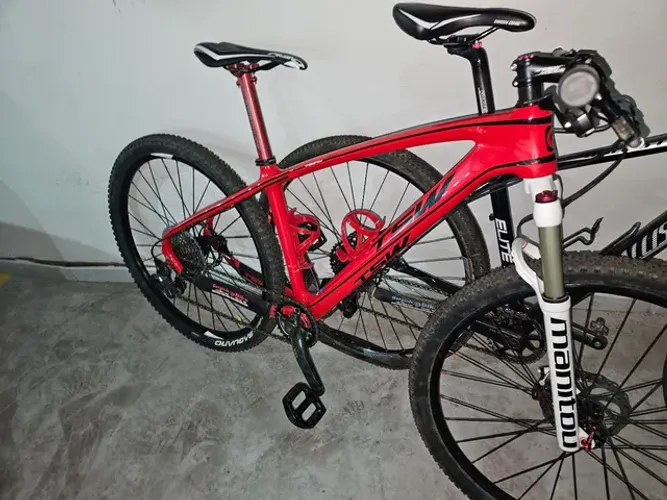 Vendo bicicleta mtb top leve tsw carbono