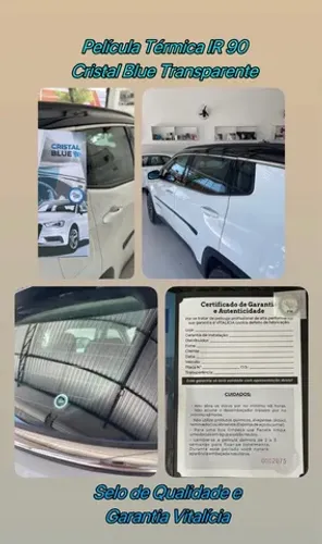 Película Térmica IR 90 Cristal Blue Transparante