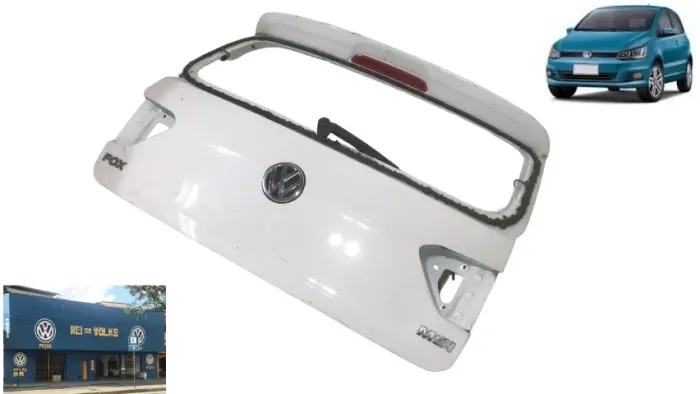 Tampa traseira do porta malas Fox G3 2014 a 2021 