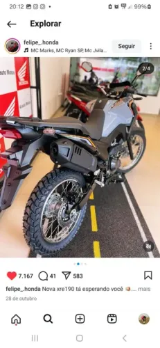 Honda XRE 190 Adventure 2026 zero km