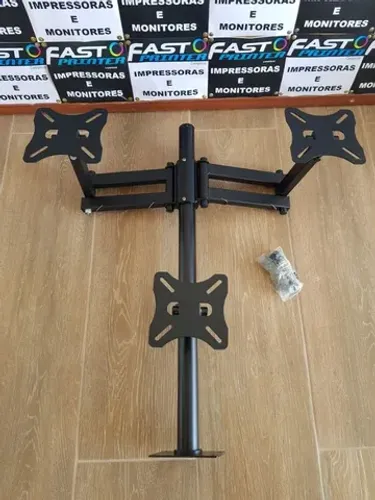 Suporte para 3 monitores