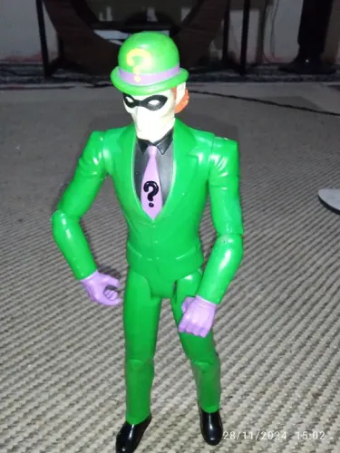 Boneco Charada, DC Comics, 30cm