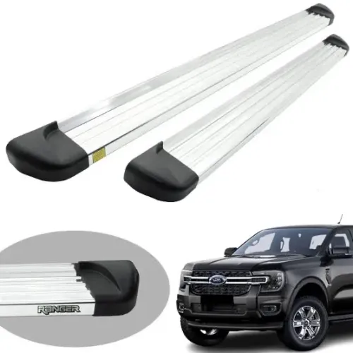 Estribo Track alumínio polido Ranger 2024 2025