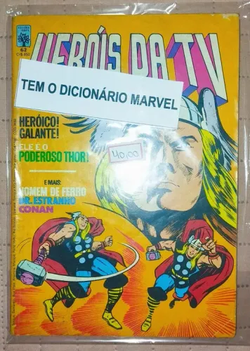 HERÓIS DA TV 62 - TEM O DICIONÁRIO MARVEL 