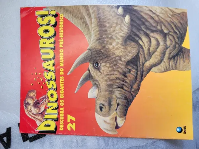 Coleção completa Dinossauros - Globo - Descubra os gigantes do mundo pré-histórico, 1993