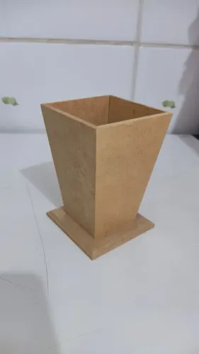 Lote Vaso MDF cru (18 PCs)