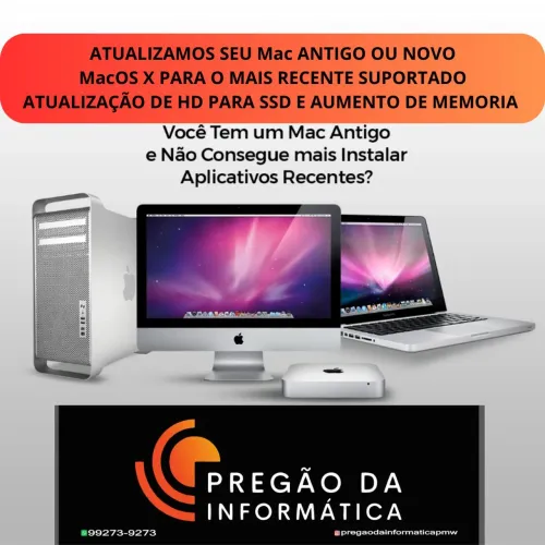 Atualização de Mac Apple
