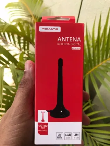 Antena Digital Tv/ Conversor Hdtv 3m (Novo) - Com Garantia