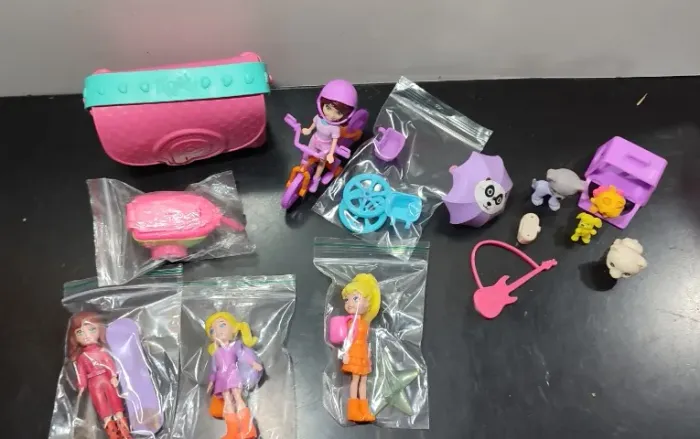 Boneca Polly pocket Usada, Lotão Original